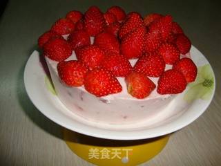 草莓+蓝莓慕丝的做法步骤:21