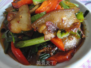 麻辣-----豉香回锅肉的做法步骤:17