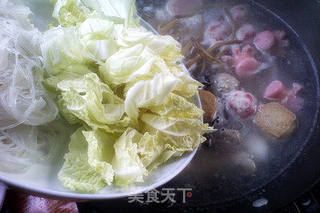 家庭版麻辣烫——骨汤杂菜的做法步骤:13