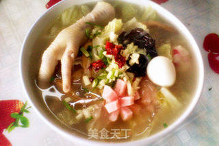 家庭版麻辣烫——骨汤杂菜的做法步骤:16