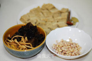 蜜汁四喜烤麸的做法步骤:4