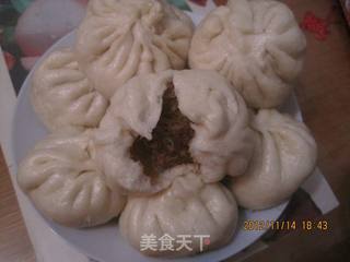肉粉包子的做法步骤:4