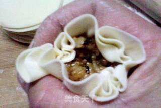 三鲜糯饭烧麦的做法步骤:13