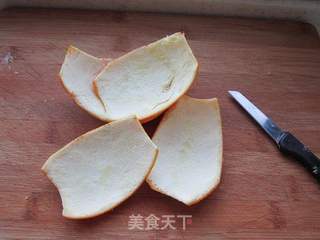橙子皮炒肉丝的做法步骤:4