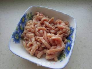 橙子皮炒肉丝的做法步骤:6
