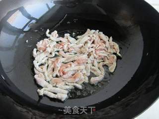 橙子皮炒肉丝的做法步骤:7