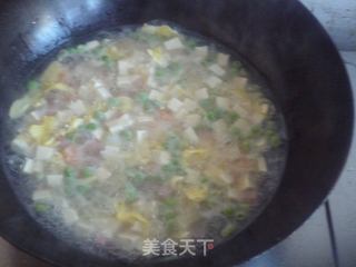 【史云生原汁上汤试用报告】鲜虾豆腐羹的做法步骤：14