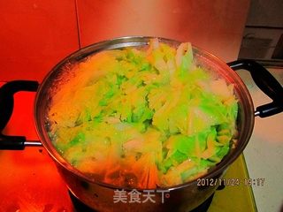 简易砂锅酸菜白肉的做法的做法步骤:4