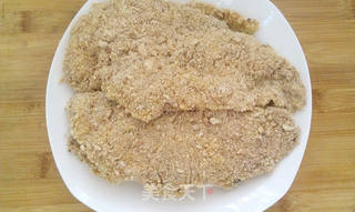 香酥炸鸡排的做法步骤:6