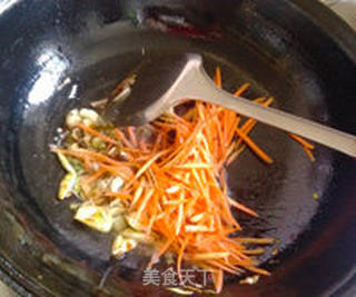 彩椒豆腐丝 简单的变化成就不同效果的做法步骤:9