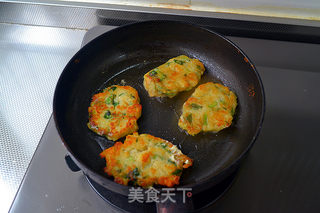 豆浆新喝,油条新吃-【油条豆浆饼】的做法步骤:8