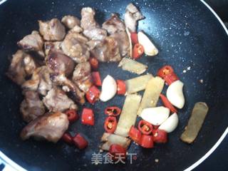 茄子的终极吃法----羊肉烧茄子的做法步骤:8