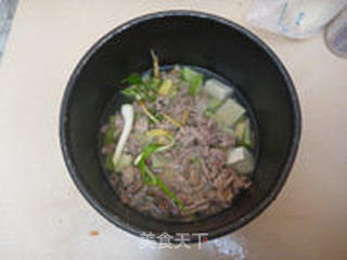 羊肉炖萝卜的做法步骤:6