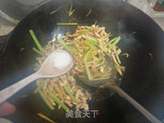 子姜鸡丝的做法步骤:8
