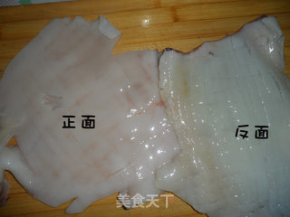 红烧鱿鱼的做法步骤:4