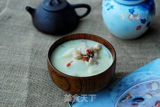 迎接冬天-----新淮山豆浆煲的做法步骤:14