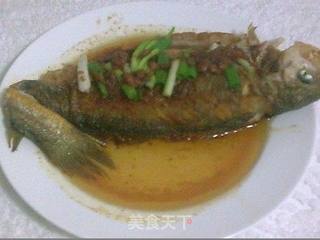 香煎黄花鱼的做法步骤:9