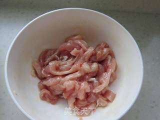 香干蒜薹炒肉丝的做法步骤:5