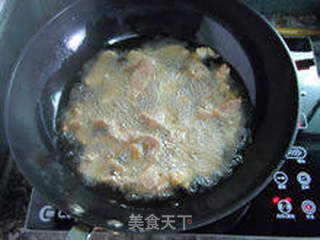 【炸醋肉片】--- 煮汤煮面的百搭配料的做法步骤:6