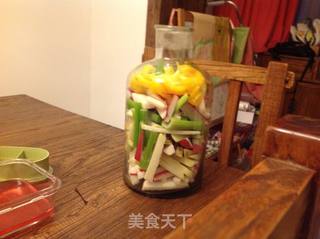 酸辣腌菜的做法步骤:5