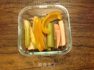 酸辣腌菜的做法步骤:7