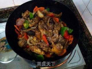 干锅鸡的做法步骤:11