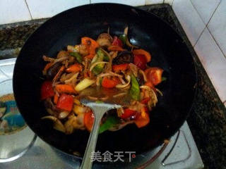 干锅鸡的做法步骤:10