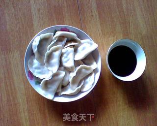 茴香肉饺子两吃,煮或做锅贴的做法步骤:7