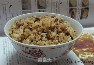 超香鸭丁炒饭的做法步骤:7