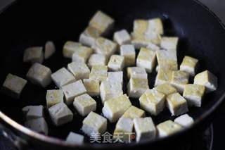 蒜苗炒豆腐的做法步骤:5