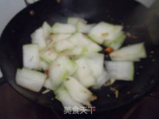 炒冬瓜片的做法步骤：7