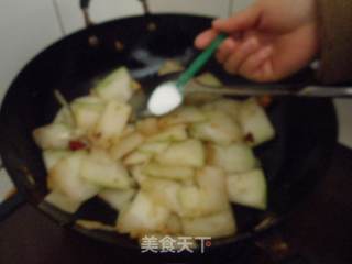 炒冬瓜片的做法步骤：9