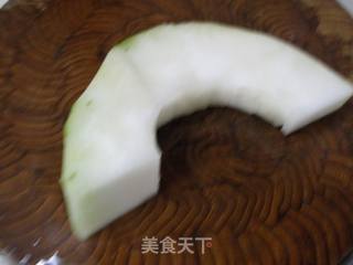 炒冬瓜片的做法步骤：1