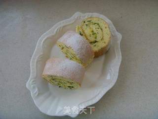 让蛋糕变得美味营养更健康---卡达仕菠菜蛋糕卷的做法步骤:20