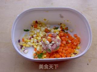 【德世朗冰箱剪试用报告】玉米丸子的做法步骤:5