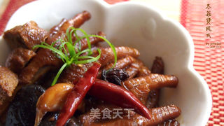 冬菇煲凤爪的做法步骤:8