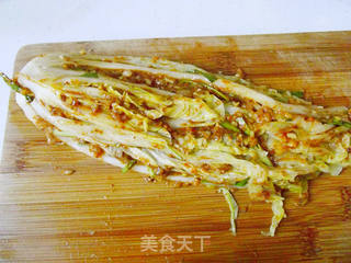 腌朝鲜辣白菜的做法步骤:11