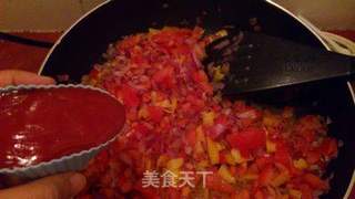 教你在家轻松做出----顶级美味披萨海鲜的做法步骤:13