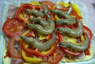 教你在家轻松做出----顶级美味披萨海鲜的做法步骤:22