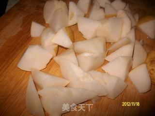 清甜润肺梨水的做法步骤:3