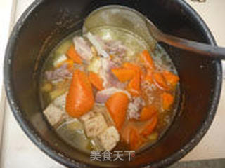 胡萝卜炖羊排的做法步骤:9
