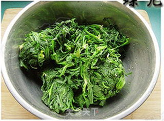荠菜猪肉馅饼—健脾、明目、利水的做法步骤:3