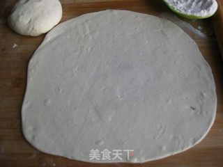 简单生活------发面千层饼的做法步骤:3