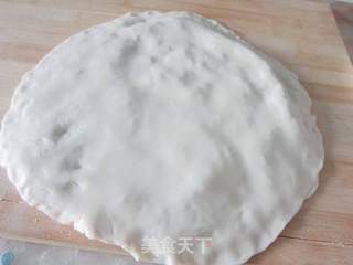 韭菜鸡蛋馅饼的做法步骤:9