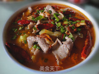 麻辣水煮肉片的做法步骤:15