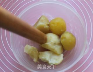 可爱小薯饼的做法步骤:2
