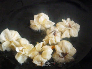 香酥豆沙云吞的做法步骤：6
