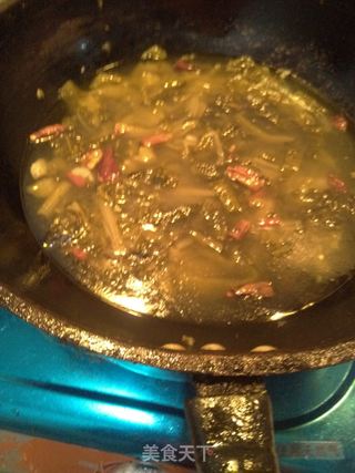 酸菜鱼的做法步骤:8