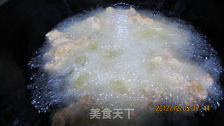 焦熘肉段的做法步骤:9