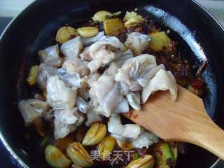 麻辣甘香---干锅牛蛙的做法步骤:5